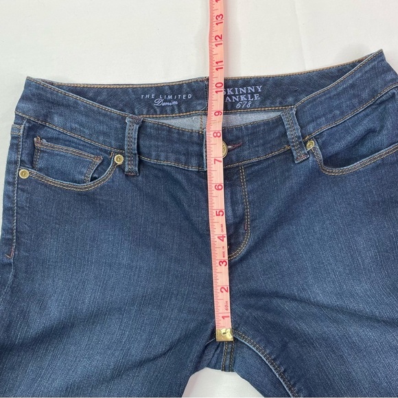The Limited 678 Skinny Ankle Dark Wash Jeans Size 6 - Picture 7 of 9